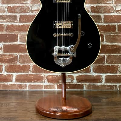 Grez Guitars Mendocino Custom 2020 Black/Natural, Old Growth Redwood/Mahogany  (Authorized Dealer) image 3
