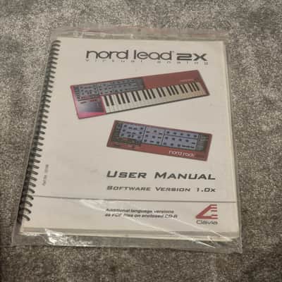 Nord Lead One Virtual Analog Synthesis Keyboard, 12 Voices - Excellent w/ Original Box image 14