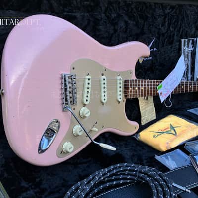 ♚MINT♚FENDER Custom Shop 50's JOURNEYMAN RELIC STRATOCASTER♚7.5 LBS !♚SHELL PINK image 19