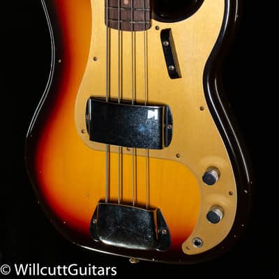 Fender Custom Shop 1959 Precision Bass Journeyman Relic Chocolate 3-Tone Sunburst (684) image 1