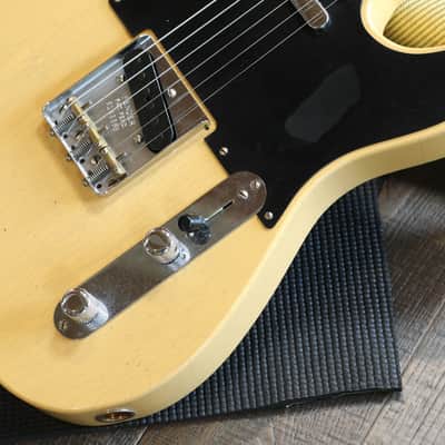 2025 Fender Custom Shop '50 Double Esquire Telecaster Electric Guitar Blonde Relic + COA OHSC image 8