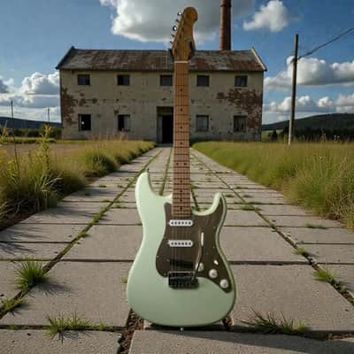 Electric Guitar Jet Guitars JS400 OW KR HSS Kairon Limited Edition Free Setup image 1