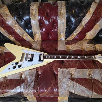 ESP Flying V Edwards EX JUDAS PRIEST Artist Owned by Andy Sneap STAGE PLAYED Gibson Custom Parts Electric Guitar image 15