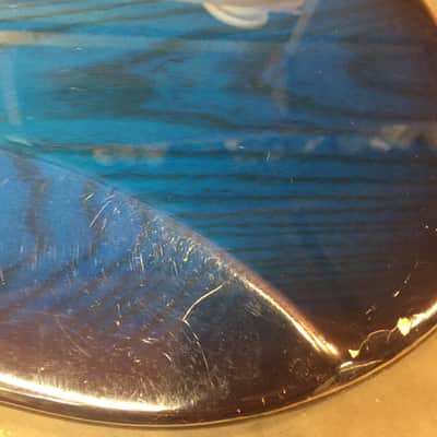 Stunning 1991 USA G&L SB-1 Blueburst LEFTY w OHSC image 12