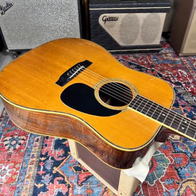 1979 Morris D28 Style X-Braced Dreadnought Model WE-40 Shadow Pickup image 6