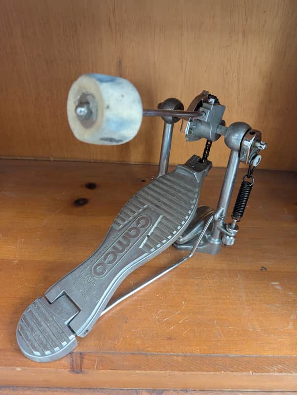 Camco HP35 / 6735 Chain-Drive Bass Drum Pedal 1981 - 2001 - Silver image 1