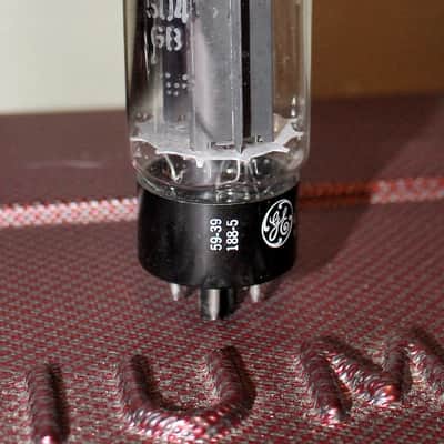 GE 5U4GB 5U4G 5AS4A GREY PLATE SIDE GETTER TEST NOS++ MINTY VINTAGE 1959 image 2