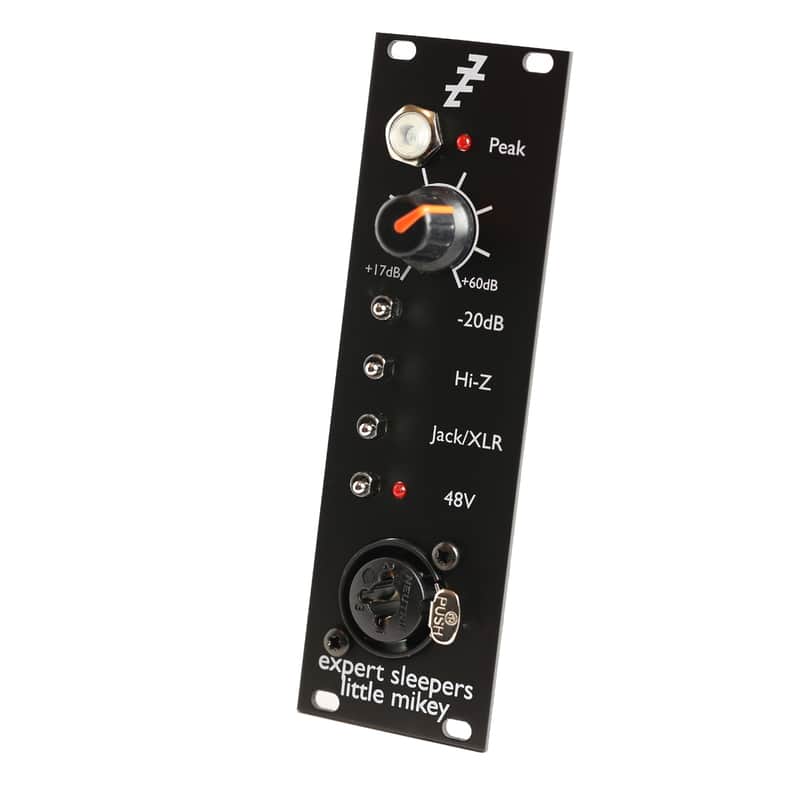 Expert Sleepers Little Mikey Eurorack Preamp Module image 1