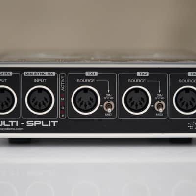 Innerclock Systems Multi-Split MIDI / DIN Splitter w/ Box & Mogami #58688 image 4