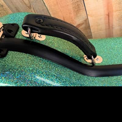 Calton Classical Flight Case - Sea Green Glitter image 6