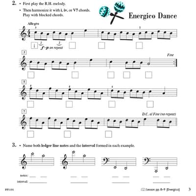 Hal Leonard Faber Piano Adventures - Level 3B Theory Book - 2nd Edition Bild 3