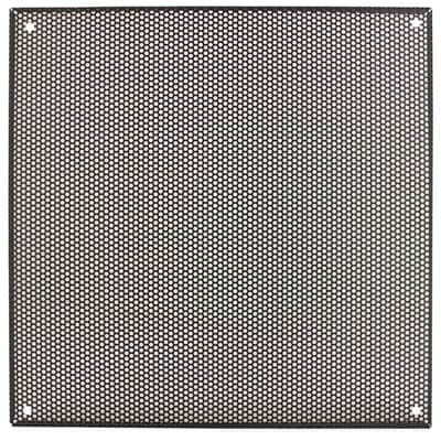 Steel mesh, black powder coated Pro audio cabinet grill US Made image 1