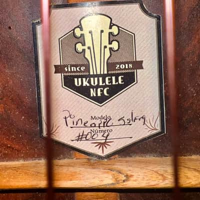NFC Custom Cocobolo 5-String Tenor Pineapple Ukulele #004 by Nestoe Fuentes image 8