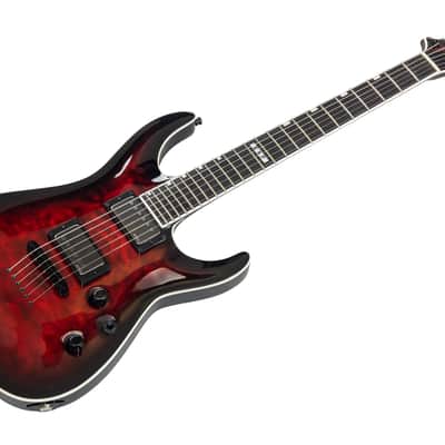 ESP E-II Horizon NT-II STBCSB - See Thru Black Cherry Sunburst image 15