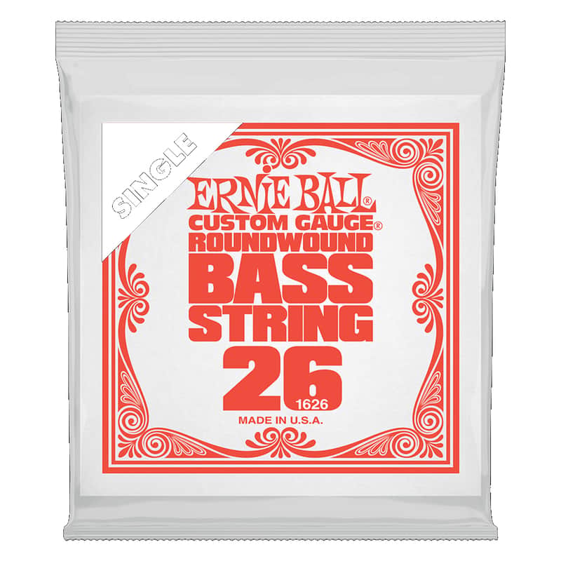 Ernie Ball .026 Nickel Wound Electric Bass String Single image 1