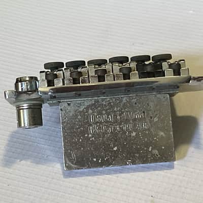 Early 1980's Original Floyd Rose Made in Germany Chrome Tremolo Bridge Vibrato (Parts Mutt) image 5