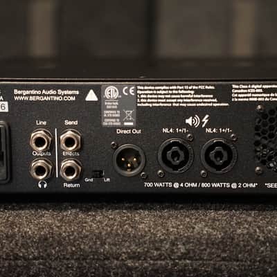 Bergantino Forte D Bass Amp w/Bag image 5