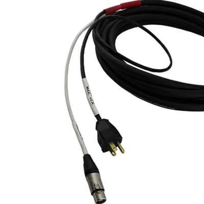 Proco EC9 100' Siamese Twin XLR/Edison to IEC Power Cable image 2