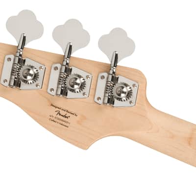 Affinity Series® Precision Bass® PJ, Maple Fingerboard, Black Pickguard, Olympic White image 6