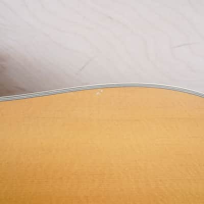 Yamaha FG-240 MIJ 1970s Natural Vintage Made in Japan W/ Hard Case image 12