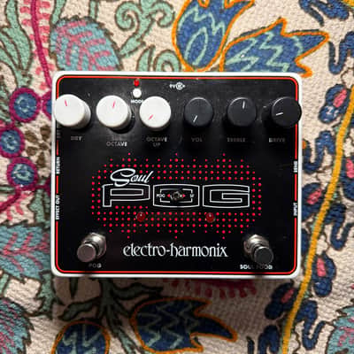 Electro-Harmonix Soul POG Multi-Effects Pedal 2016 - Present - Black / Red image 1