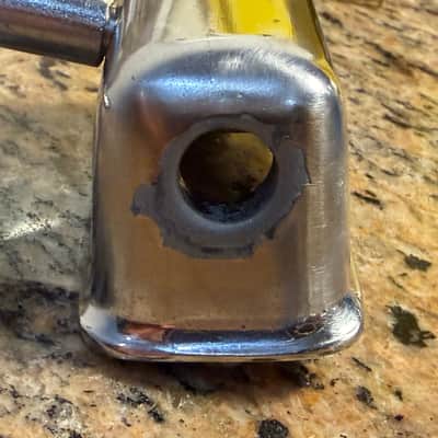 Camco Floor Tom Leg Bracket / L-Arm Cymbal Arm Bracket for Bass Drum with Mounting Screws image 6