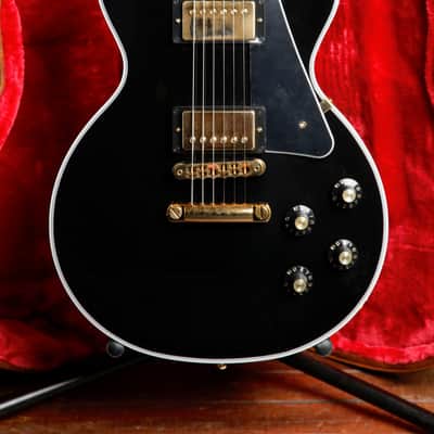 Gibson Custom Les Paul Custom '70s Ebony Electric Guitar image 1