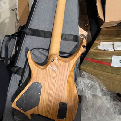 NK Headless SSS custom headless guitar strat image 2