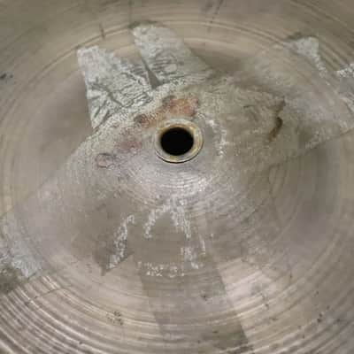 Zildjian 16" A. Avedis Hi Hat Cymbal Set Vintage 1960's 1,623 & 1,709g's image 9
