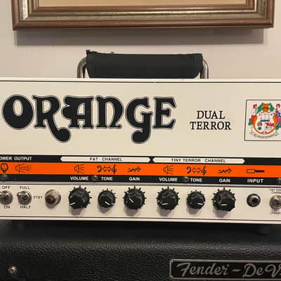 Orange Dual Terror 2-Channel 30-Watt Guitar Amp Head 2009 - Present - White image 1