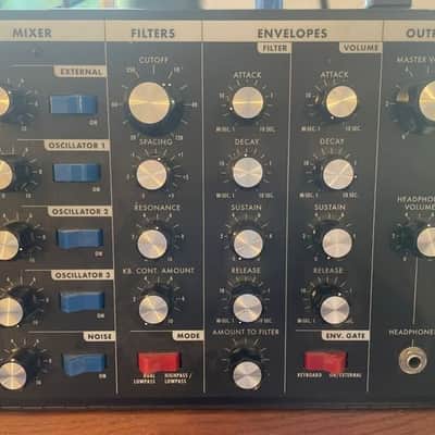 Immagine Moog Minimoog Voyager Performer Edition 44-Key Monophonic Synthesizer 2002 - 2015 - Traditional Wood Cabinet - 2