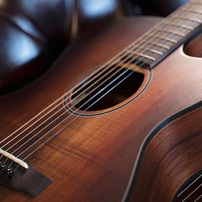 Cort COREOCOPLB Core Series Venetian Cutaway Mahogany Top 6-String Acoustic-Electric Guitar w/Case image 8