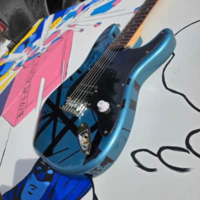 Squier Stratocaster Bullet EVH tribute image 10