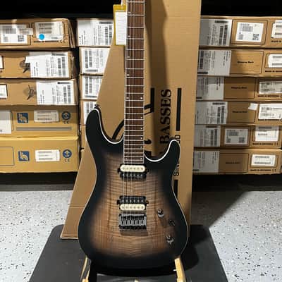 Cort KX300 Electric Solidbody Guitar - Open Pore Raw Burst image 1