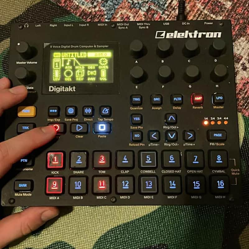 2017 – 2024 Elektron Digitakt Black