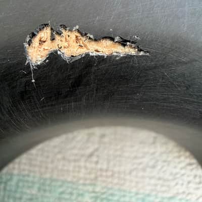 Fender Stratocaster Body (Japan) 2008 - Black Relic image 3