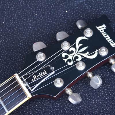 Ibanez AS100 rare real Vintage ES-335 style semi-hollow made in Japan 1980*sounds/plays/looks really GREAT! 46 years old and still in very good condition! Has the original legendary SUPER 58 PAF pickups*original hard case is included! image 7