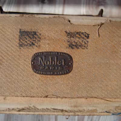Noblet Metal Clarinet -1950's W/Original Case 1950's Silver image 8