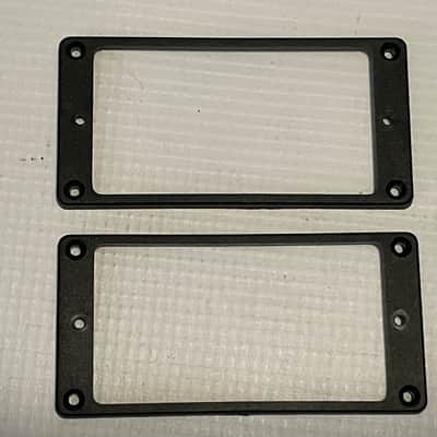 2008-09 USA Charvel San Dimas Guitar Factory Flat Black Humbucker Pickup Mounting Ring Set image 2