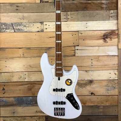 Sire Marcus Miller V8 4-string Bass Guitar - White Blonde, 11 lbs