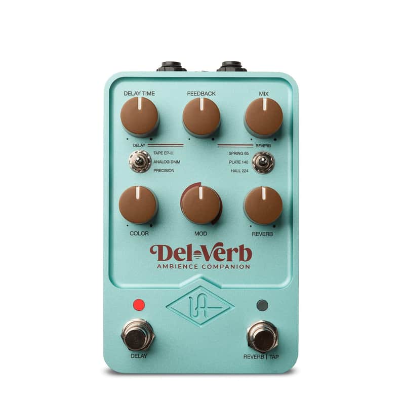 New Universal Audio Del-Verb Ambience Companion Reverb & Delay Pedal image 1