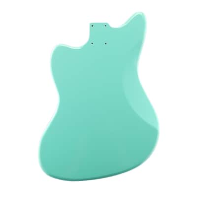 Finished Alder Jazzmaster/ Offset Guitar Body - Seafoam Green image 3