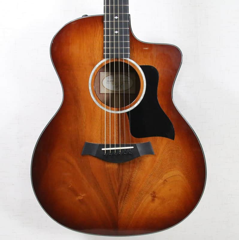2017 Taylor 224ce-K DLX Koa Grand Auditorium Acoustic Electric Guitar w/ OHSC image 1