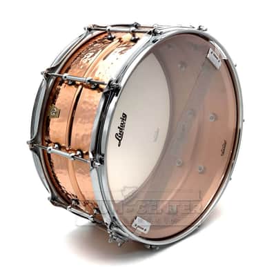 Ludwig LC662KT Copper Phonic Snare Drum 14x6.5 Hammered w/Tube Lugs image 3