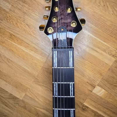 ESP LTD JR-7 Javier Reyes Signature Series 2022 - Present - Faded Blue Sunburst image 3