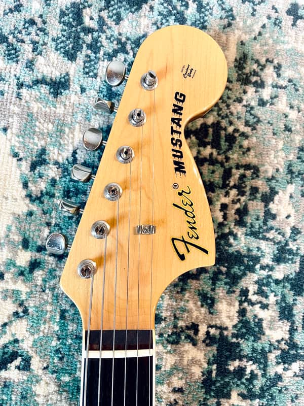 Fender Thinline Mustang MG/HO 2012 Trans Blue | Reverb