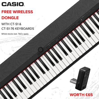 Casio CT-S1 Electronic Keyboard, White image 2