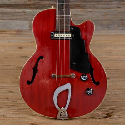 Guild Freshman M-65 3/4 Cherry 1964 image 1