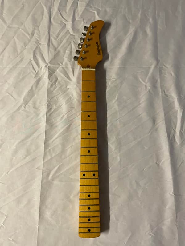 Fernandes LE-2 Electric Guitar Neck MIJ Japan 1990s Maple image 1