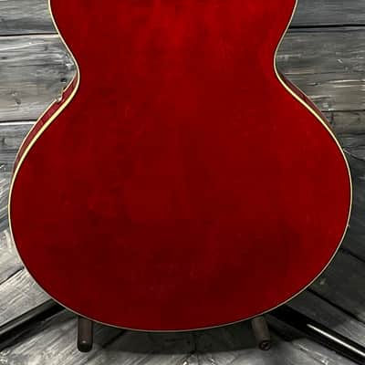 Used Ibanez 1981 MIJ Artist AS-50 Semi Hollow Electric Guitar with Case - Red image 4
